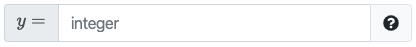 Integer input element